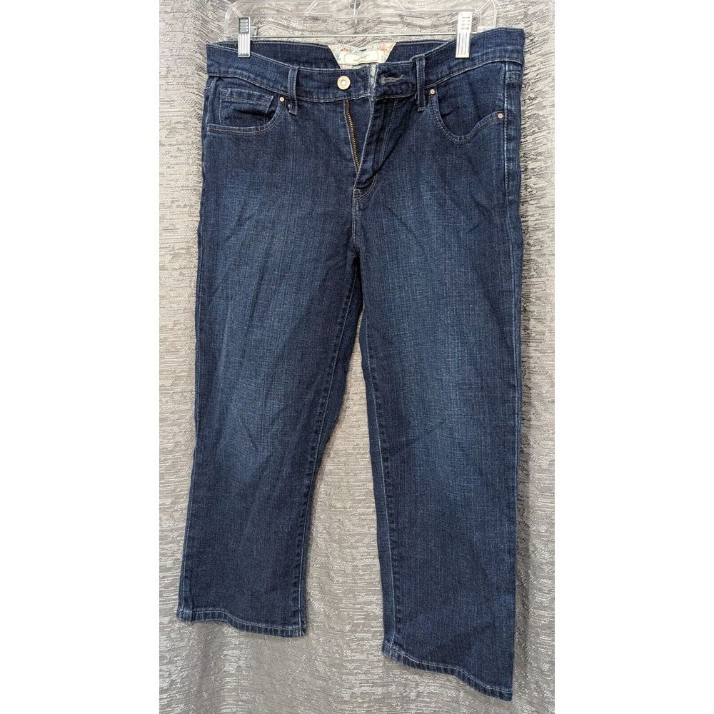 Levi's‎ Classic Crop Jeans Women's 10 Denim Cropped Leg Ankle Mid Rise Casual